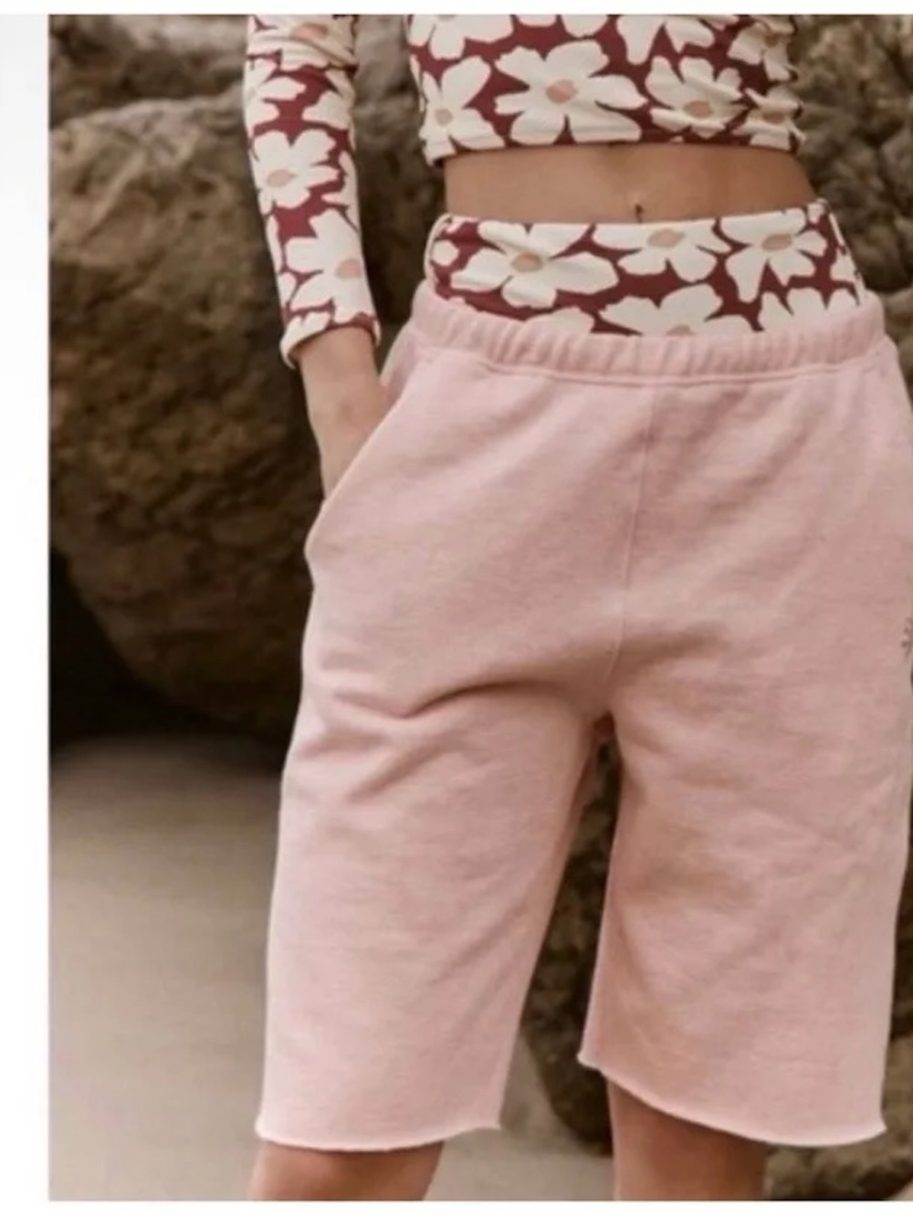 Free People Movement For The Win Long Shorts - Picture 3 of 13
